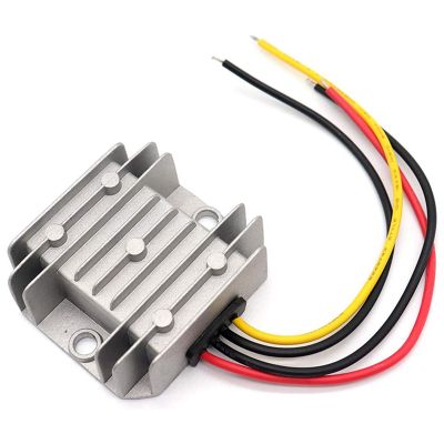 DC 24V to 12V Converter, Voltage Converter 5A 60W, Transformer Waterproof with Aluminum Shell