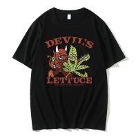 Devil S Lettuce Better with Eriends Graphic Tshirt Summer MensVintage T Shirt Funny Men Fashion Short-sleeved T-shirts