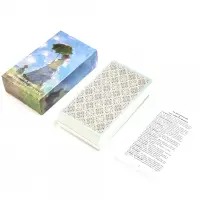 Claude Monet Tarot Deck Impressionism Art Tarot Card Game Gift พร้อม Pdf Guidebook Board Game Deck