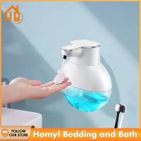 Homyl เครื่องจ่ายสบู่อัตโนมัติติดผนังหรือเคาน์เตอร์สำหรับห้องน้ำ,โรงแรม,บ้าน