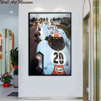 24 Uur Van Le Mans Programma Officerop ผ้าใบพิมพ์ลายนอร์ดิกโปสเตอร์ Muur Foto Voonkamer ตกแต่งบ้านกรอบกรอบภายในหรือไร้กรอบ1ชิ้น (การปรับแต่งมีผ้าใบวาดภาพและกรอบ)