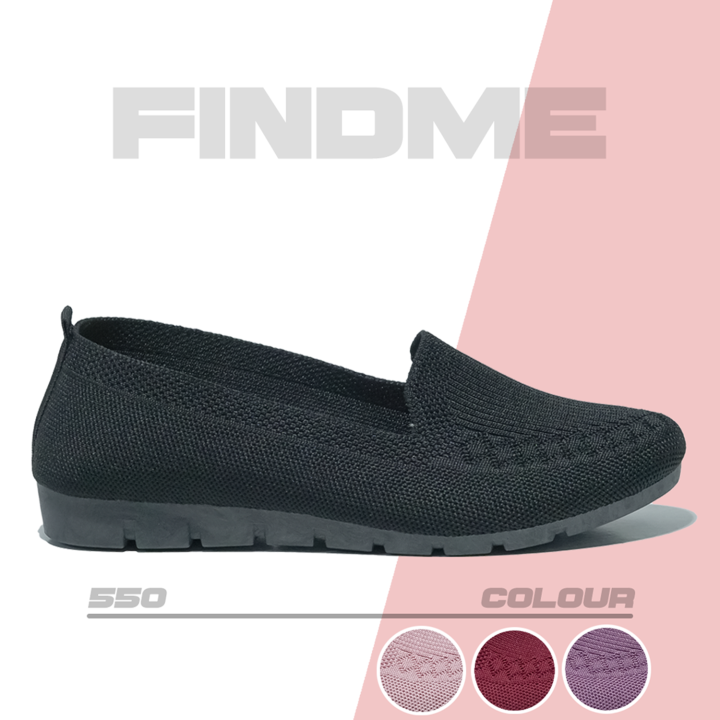 SEPATU FLAT SHOES WANITA PANSUS FLYKNIT NYAMAN MELAR ANTI LICIN IMPORT