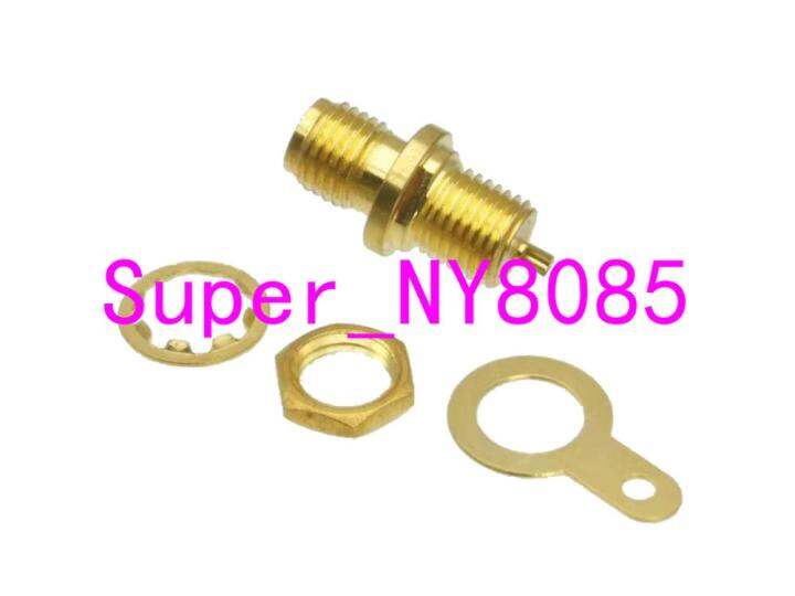 connector-sma-female-jack-nut-bulkhead-handle-solder-panel-mount-straight-watering-systems-garden-hoses