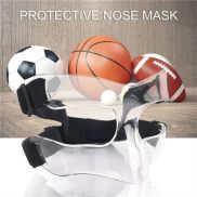 KEQI Adjustable Sports Nose Helmet Clear Elastic Strap Protective Nose