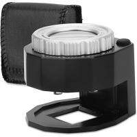 30X Jewelers Loupe, with White LED Light and Purple Light with Optical Glass Lens&amp;Scale for Gems, Jewelry, Textile,Coins