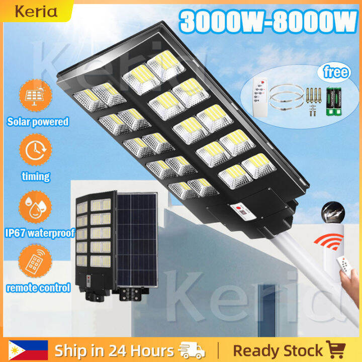 Keria 5000W solar lights outdoor waterproof solar light IP67 solar ...