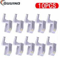 10pcs Universal LED Inner Hinge Lamp Cabinet Induction Lights Wardrobe Cupboard Sensor Lights Bedroom Kitchen Closet Night Lamp Ceiling Lights