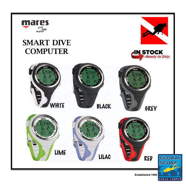 MARES Smart Dive Computer for Scuba Diving and Free Diving | Lazada