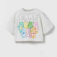 เสื้อแม่ลูก ลายหมีcarebear เนื้อผ้าดี นิ่ม ใส่สบาย