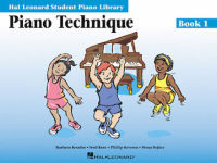 หนังสือเปียโน Hal Leonard Student Piano Library Technique (Book Only) Book 1