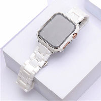 Case+Ceramics Strap For Series 7 Band 6 SE 45mm 41mm 44mm 40mm 5 4 celet For Applewatch 3 42mm 38mm