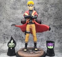 {พร้อมส่ง} โมเดลนารูโตะ Naruto กับผู้เฒ่ากบและภรรยาผู้เฒ่ากบ งานจีน ภาพในตำนานนารูโตะต่อสู้กับ VS เพน 6 วิถี มอบเป็นของขวัญให้กับคนที่รัก