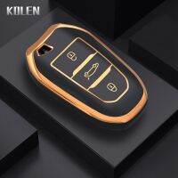 {Lili Car product} โครงเปลือกนอกเคส Kunci Remote Mobil TPU สำหรับ Peugeot 2008 3008 4008 5008 308 408 508ซีตรอง C1 C2 C4 C6 C3 XR ปิกัสโซแกรนด์ DS5 DS3