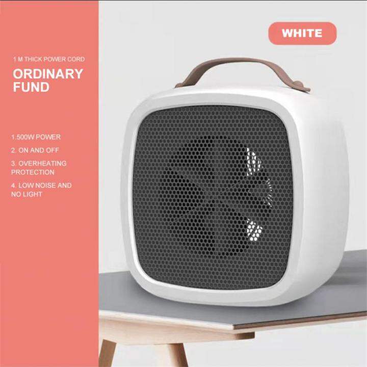 LORDWEY Mini Portable Electric Space Heater 500W Powerful Home Office  Desktop Warm Air Heater Warmer Fan Household Silent For Winter | Lazada  Singapore