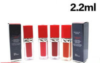 【100%ของแท้】Dior Rouge ultra care liquid Lip Glaze ลิปมัน ลิปสติก 2.2ml #999#860#808#707#635 Dior หลอดสีแดงตัวอย่างลิปกลอส