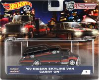 Hot Wheels Team Transport Nissan Skyline on Truck 1/64