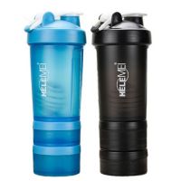 Hot New Whey Protein Powder Shaker Bottles Spring Shaker Cup Gym Three Layers Shaker Protein Milk Shaker Sport Water Bottles