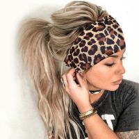 【CW】 2021 Hot Sale Bohemia Headpiece Women Stretch Headwear Headbands Bandage Stretch Girl Wide Hair Bands Headwrap Scarf Hairbands