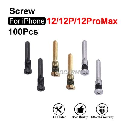 100ชิ้น/ล็อตอะไหล่ซ่อมสกรูล่างสำหรับ12 12 PRO 12Pro Max