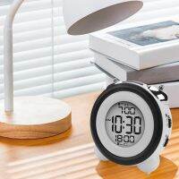 Digital Alarm Clock,Time Date Display Twin Bell Very Loud for Heavy Sleepers Dual Alarm Blue Backlight for Teens