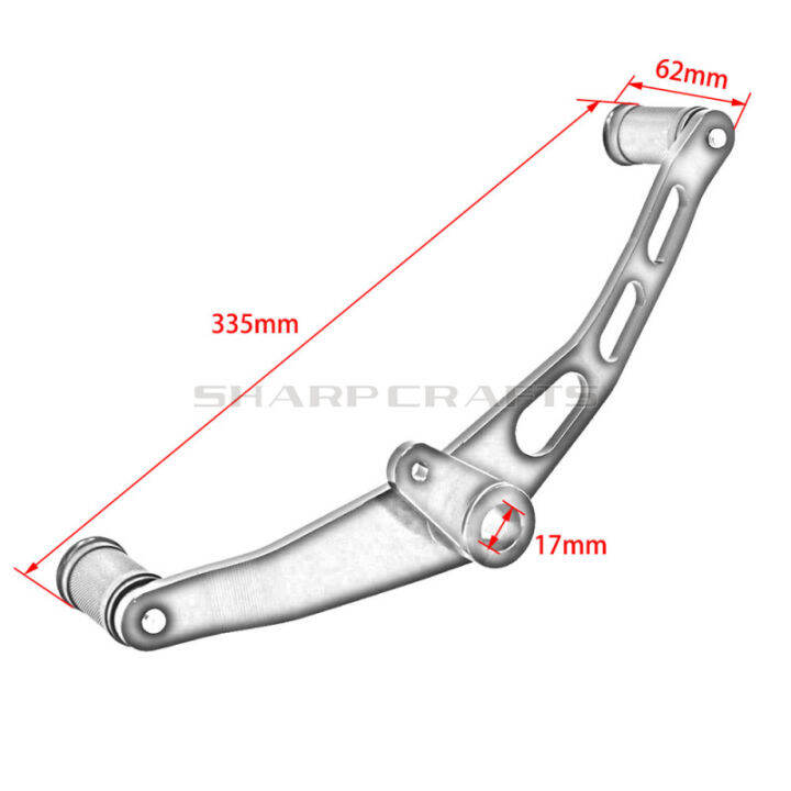 motorcycle-cnc-edge-cut-gear-shift-lever-panel-softer-w-shifter-pegs-footpegs-for-harley-street-xg750-xg500-2015-2016-2017