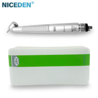 dental 45 Degree High Speed Turbine Handpiece With E-Generator LED Light Rear exhaust 4 Hole/ 2 Hole