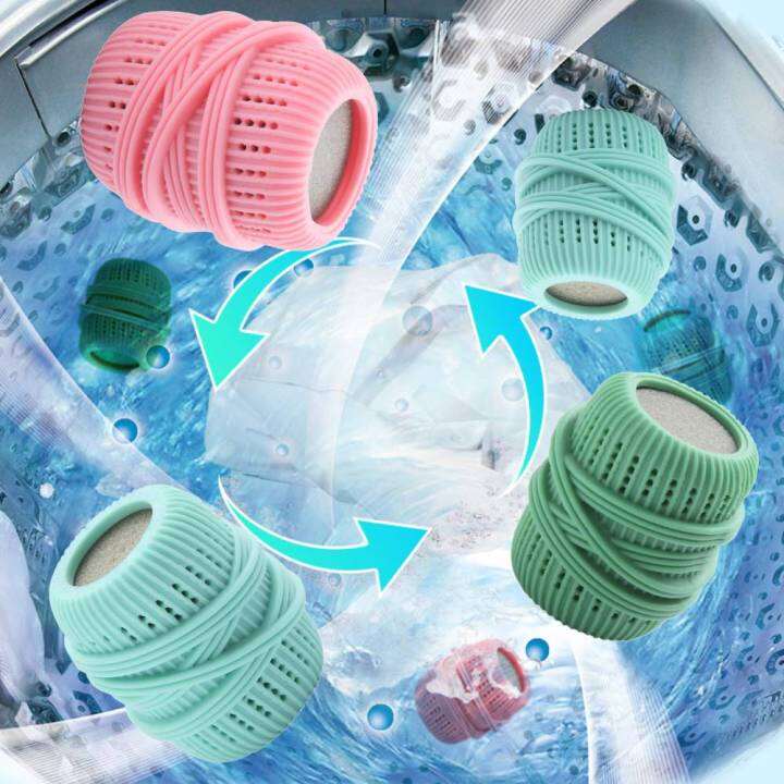 Laundry Cleaning Ball Sponge Liquidadding Decontamination TPE Clothes