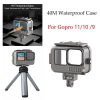 Aluminum Alloy Waterproof Case for GoPro Hero 11 Diving Protective Housing Protective Shell for Gopro 10 9 Cameras Accessories