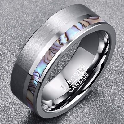 [COD] เครื่องประดับ Gabe ในสต็อกแหวนแฟชั่นขายร้อนแหวนผู้ชายลายเปลือกหอยเรียบง่ายแหวนผู้ชายสแตนเลส