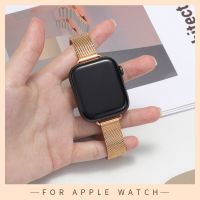 Milanese Watchband for Apple Watch 44mm 42mm 45mm 40mm 38mmStainless Steel Women Men Bracelet Band Strap for iWatch 7 3 4 5 6 SE Straps