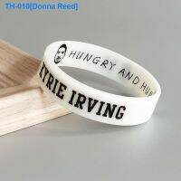 ✧☜ Donna Reed Kobe Bryant James star motivational head double hand ring white luminous silicone bracelet male sports wristbands tide