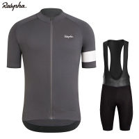 2022 New Raphaful Summer Cycling Jersey Set Breathable Team Racing Sport Bicycle Jersey Mens Cycling Clothing Short Bike Jersey