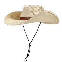 Fashion versatile straw hat mens large brim sun protection hat decoration net red womens tide street spring and summer outdoor daily leisure wind pretty good