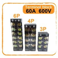 เทอร์มินอล 60A 600V Terminal Block มีให้เลือกหลายขนาด 3P 4P 6P TBC-603 TBC-604 TBC-606