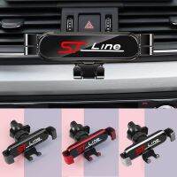 Car Phone Holder Car Air Outlet-Holder Mobile Phone Car Emblem Bracket Support For ford st LINE stline Car Interior Accessories