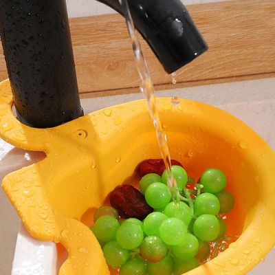 【CC】✷♙₪  1pc Elephant Sink Strainer Leftover Drain Basket Soup Garbage Filter Hanging Drainer Rack Fruit Vegetable