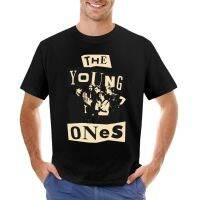 The Young Uk Komedi T-Shirt Pria, Baju Terusan Berkerah Merah Muda Untuk Lelaki S-4XL-5XL-6XL