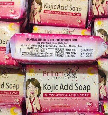 Brilliant rejuvenating original Brilliant Kojic Acid Soap skin ...