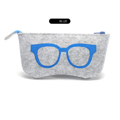 🔥🔥🔥【จัดส่งรวดเร็ว】กล่องแว่นซิปนุ่มแบบพกพากล่องใส่แว่นตากันแดดกระเป๋าแว่นตาสัมผัส