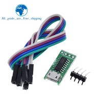 CH340C Micro USB to TTL Serial Port ISP Download Module 5V/3.3V 500ma Replace CP2102 CH340G CH340T For STM32 51 With DuPont Line