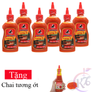 Combo 6 chai Tương ớt Nam dương Cay đặc biệt chai 255g Tặng 1 chai tương