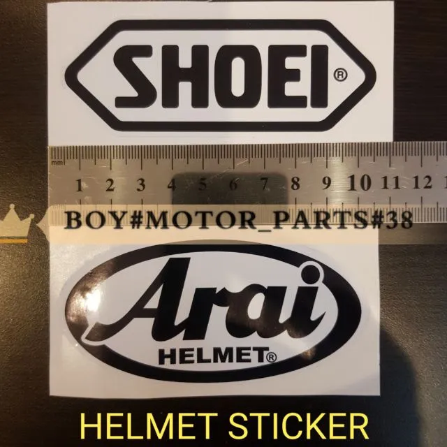 STICKER HELMET SHOEI/ARAI Lazada
