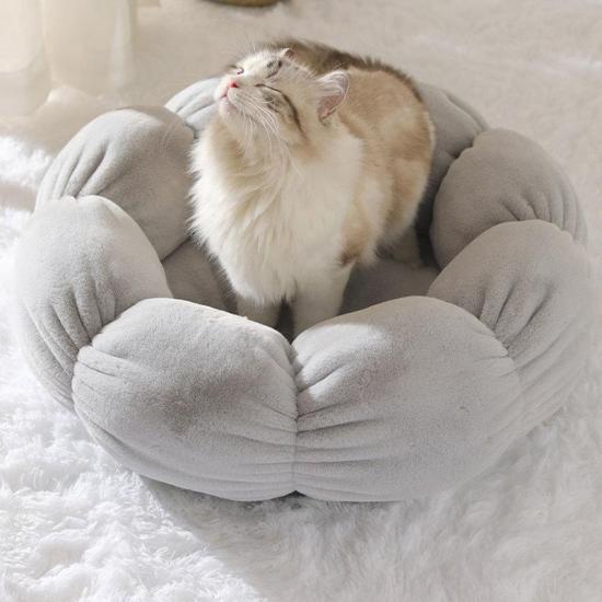 Aov giường cho mèo hình hoa giường cho chó siêu mềm thảm cho mèo thú cưng - ảnh sản phẩm 3