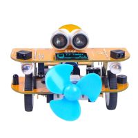 CamelF.1 Small Plane Graphical Programming Robot for R3 Motherboard Mixly/Scratch Programming Robot