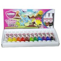 Master Art สีน้ำเทมพาร่า สีน้ำ หลอด มาสเตอร์อาร์ต  3ml.,5ml.