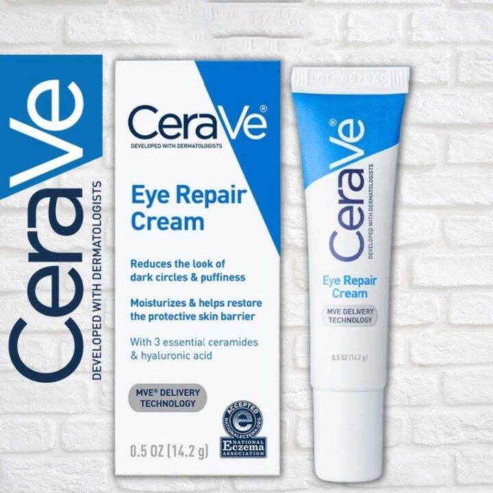 CeraVe Repair Eye Cream Reduce Dark Circles And Puffiness Repair Skin
