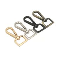 【hot】□△  1pcs Metal Swivel Clasps for Leather Webbing Keychain Hooks 5 Sizes