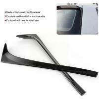 Gloss Black Carbon Fiber Rear Window Side Spoiler Wing GTD Window Rear 7 R MK7 2014-2018 Tails For GOLF Car-styling Auto Mi P8D0