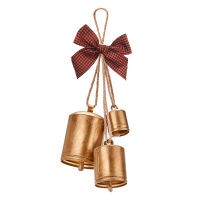 Vintage Hanging Decorations Brass Bell Crafts Christmas Copper Bells DIY Wind Chimes Vintage Christmas Decor