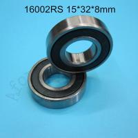 16002 16002ZZ 16002RS 15x32x8(mm) 1Piece bearing ABEC 5 metal sealing type chrome steel deep groove bearing